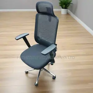 Office Chair: High-Back Pre-Assembled Ergonomic Desk Chair