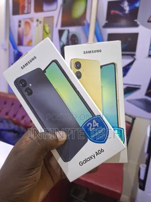 New Samsung Galaxy A06 128 GB Black