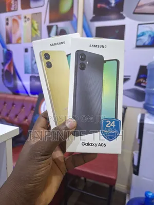 New Samsung Galaxy A06 128 GB Black