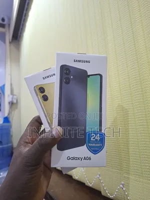 New Samsung Galaxy A06 128 GB Black