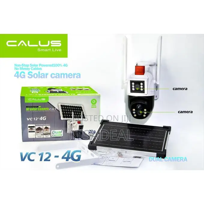 Calus 4g Dual Lense Solar PTZ Camera
