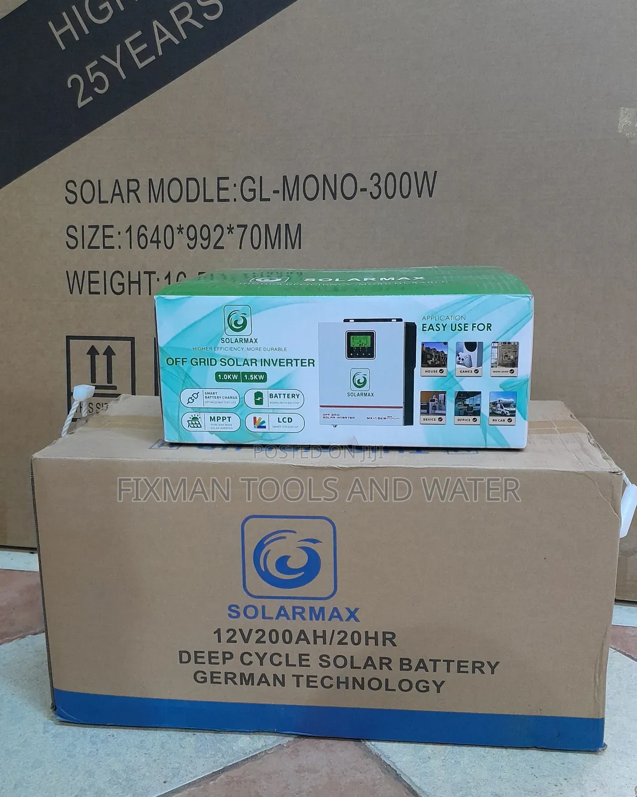 Powerful Solar System Backups Hybrid 1kva System 0