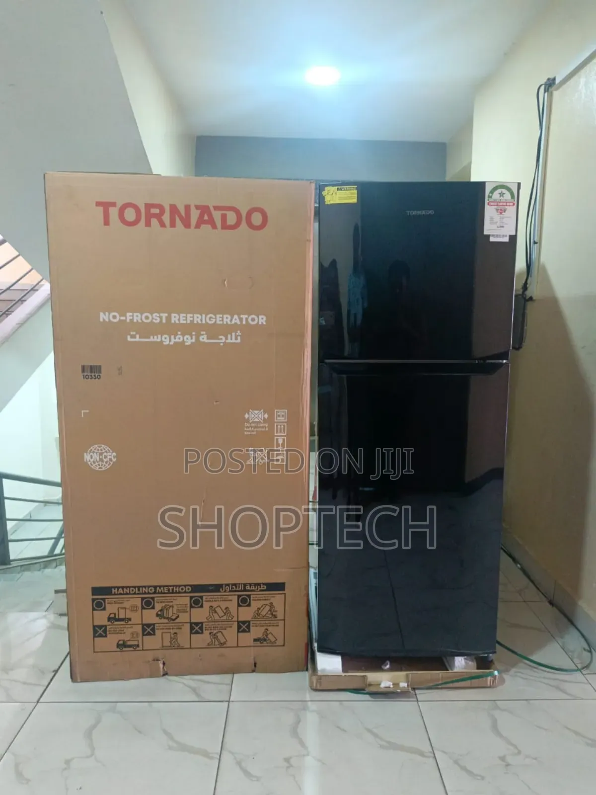 Tornado 304l Double Door Fridge