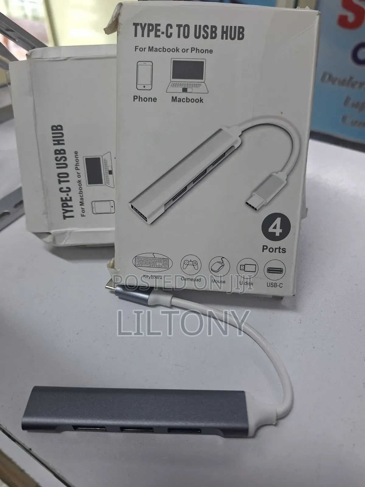 Type C to Usb Hub for Macbook or iPhone