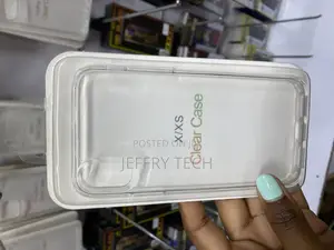 Amber iPhone Xs Max or iPhone X Clear Crystal Case
