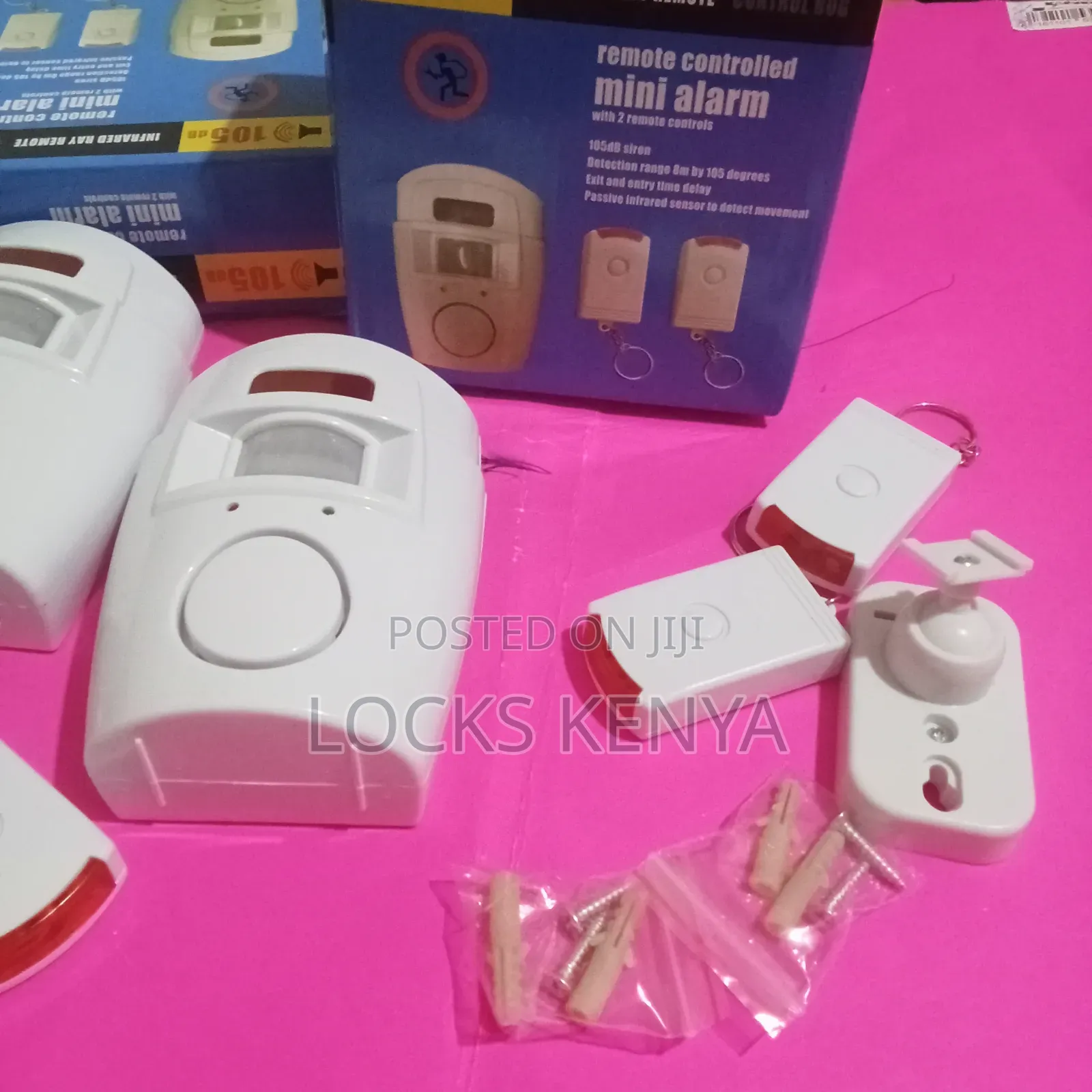 Loud Movement Detection Alarm 105db