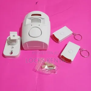 Motion Sensor Alarm 105 Degrees View Range