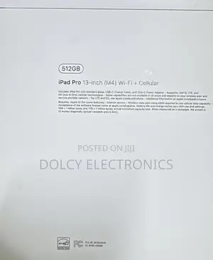 New Apple iPad Pro 13 (2024) 512 GB Gray