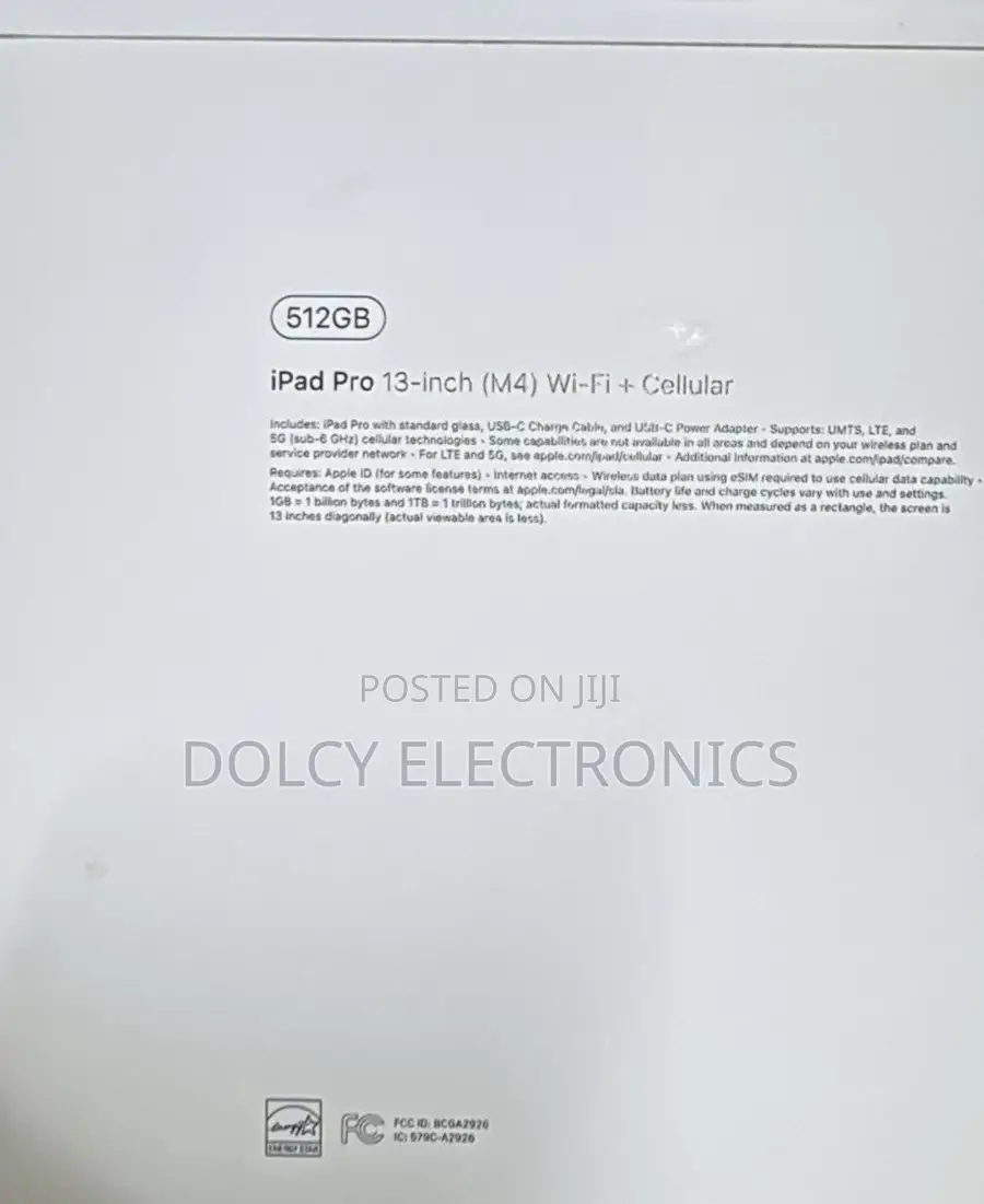 New Apple iPad Pro 13 (2024) 512 GB Gray