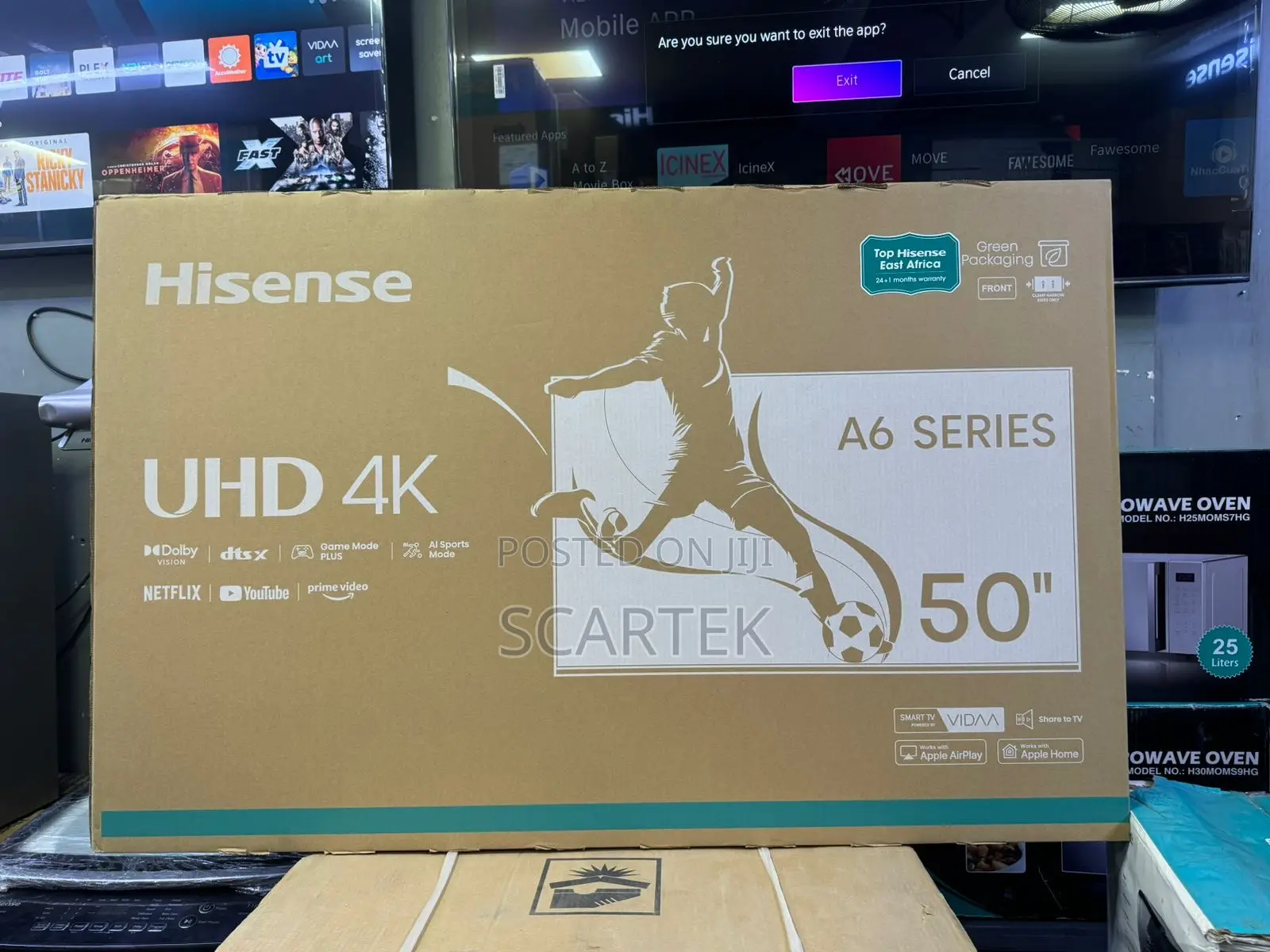 Hisense 50” A6 Series Tv