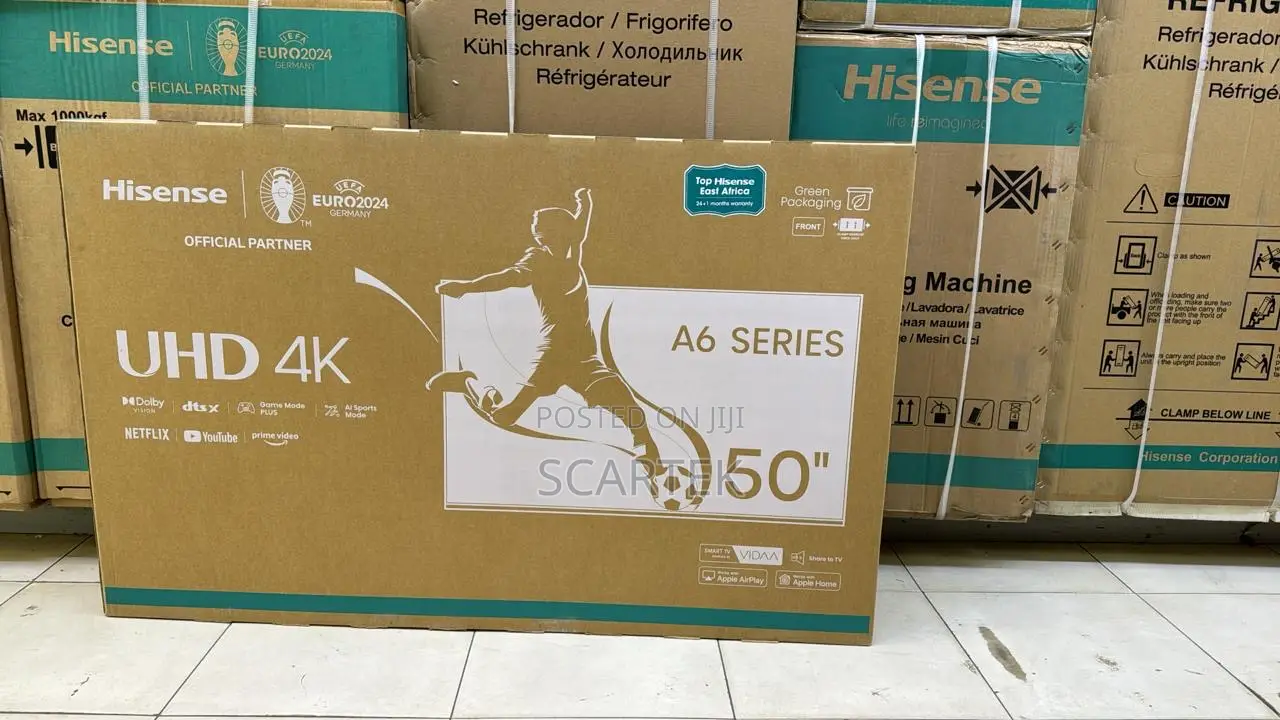 Hisense 50” A6 Series Tv
