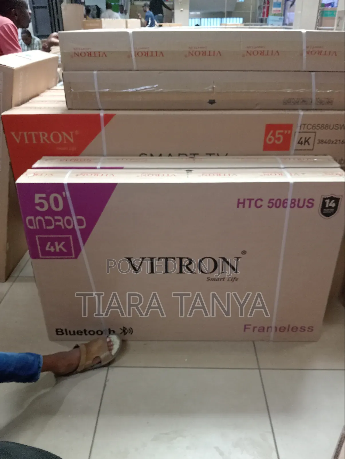 Vitron 50" Smart Android Htc5068us Tv