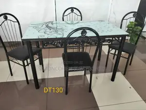 Executive White 4 Sitter Dinning Table