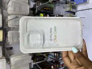 Tauri Crystal Clear Back Cover Case for iPhone 15 Pro Max