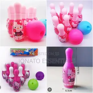 Hello Kitty Kids Bowling Set – 10 Pins + 2 Balls