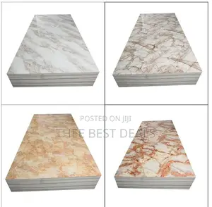 Interior Decor PVC Wall Marble Sheets