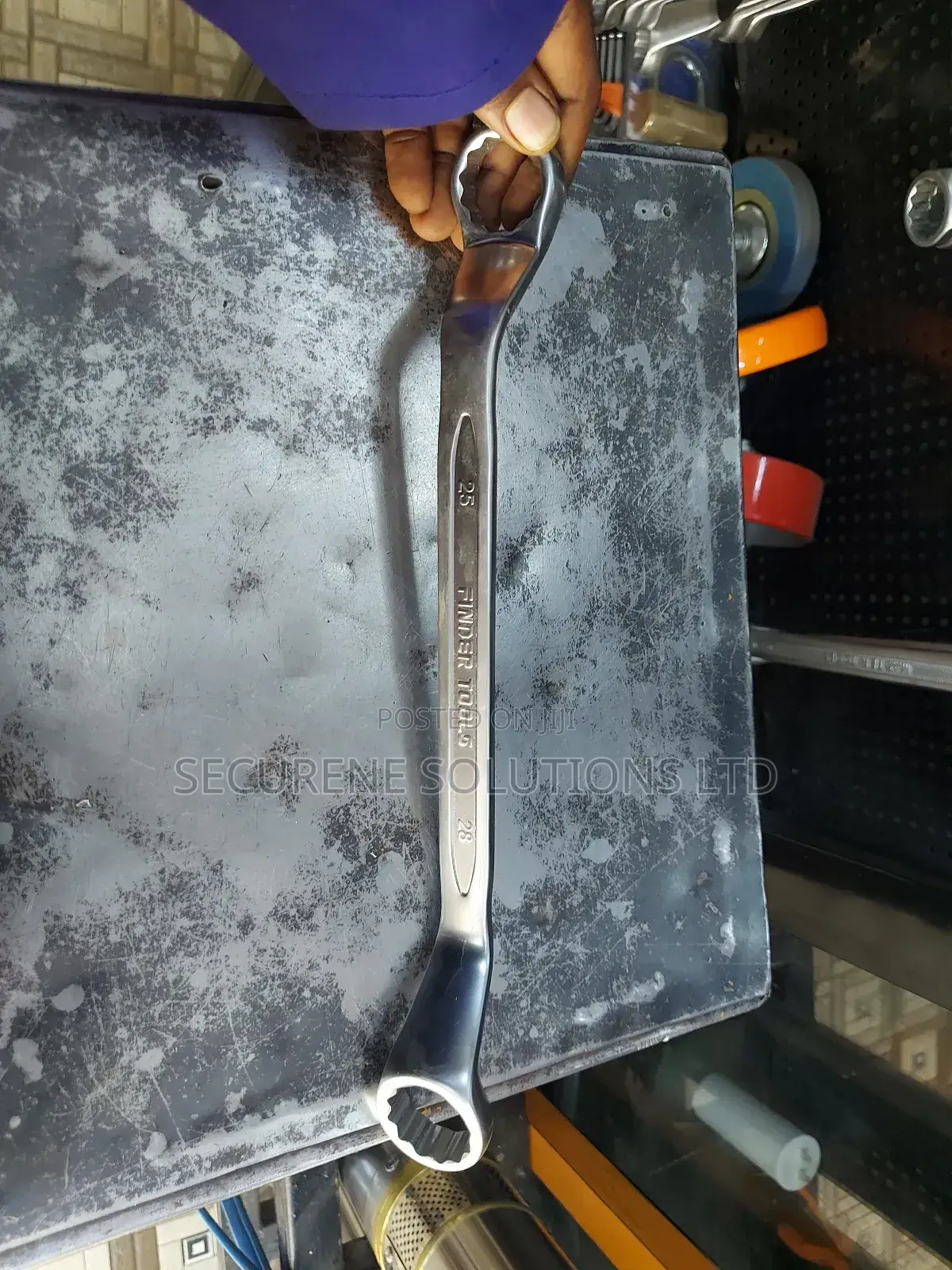 25mm 12-Point Double Box End Wrench