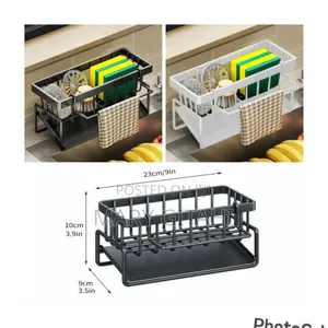 Sink Caddy With Towel Holder