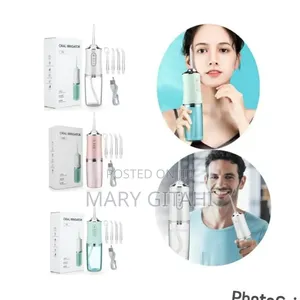 4 Nozzles New Dental Water Jet Irrigator Teeth Cleaner*