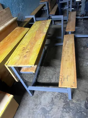 Modern Triple Open School Desks