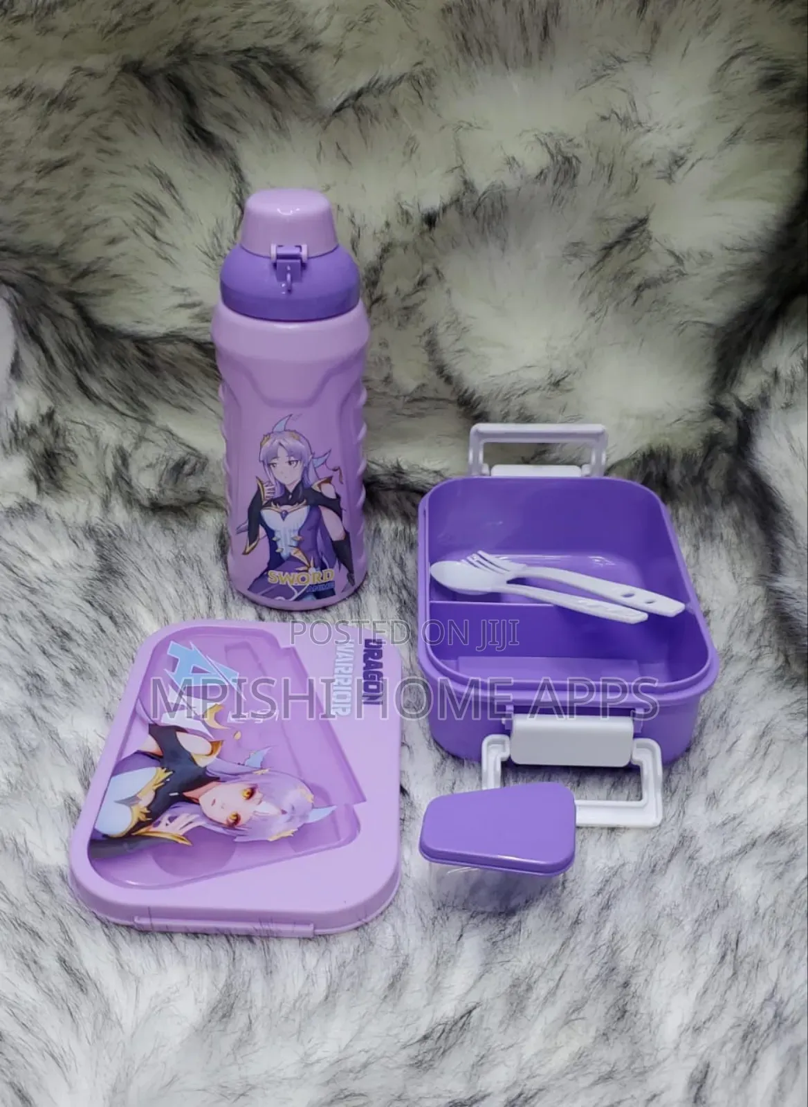 2 In 1 Snack Box With Water Bottle