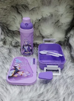 2 In 1 Snack Box With Water Bottle