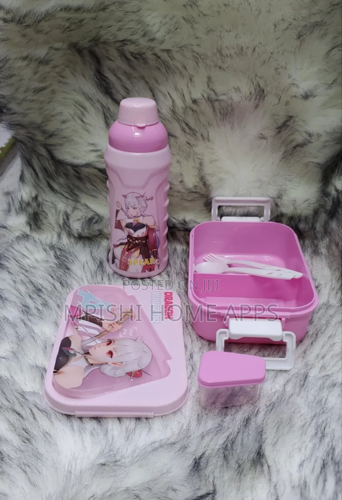 2 In 1 Snack Box With Water Bottle