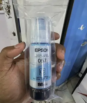 Epson 057 Light Cyan Original Ink For L8050, L18050