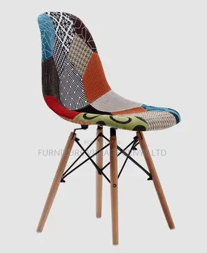 Dining Chair: Eames-Style Padded Shell Home Office Chair