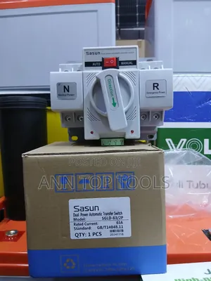 63 Amps Sasun Automatic Change Over Switch