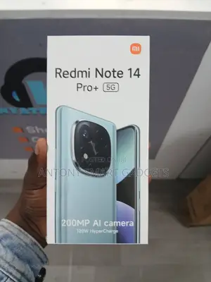 New Xiaomi Redmi Note 14 Pro+ 5G 512 GB Black