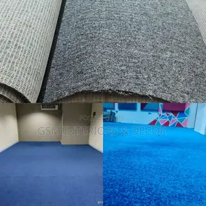 Wall to Wall Office Carpets Grey and Blue