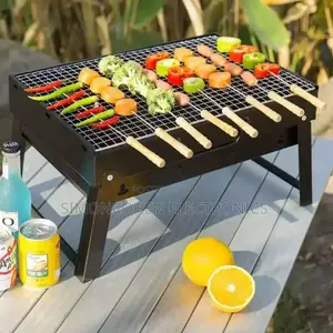 Foldable Portable Barbecue Charcoal Grill