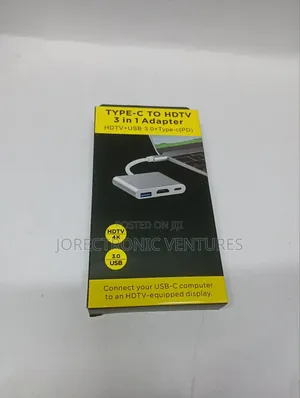 Type -C to HDTV 3 in 1 Adapter