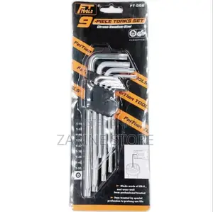 Double End Screwdrivers 9 Pieces Made Of Chrome Vanadium