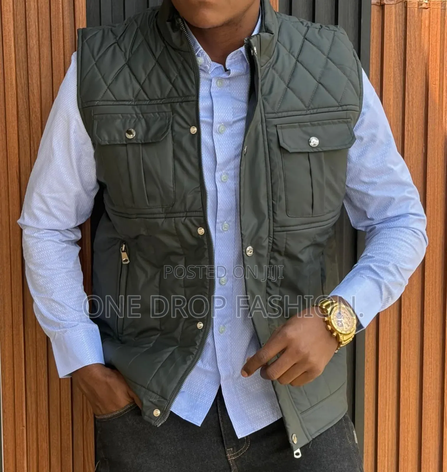 Men Designer Half-Jackets