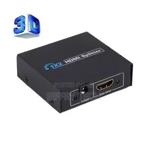 V1.4 1x2 Mini Hdmi Amplifier Splitter, Support 3d Full Hd