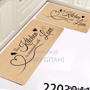 2 PCS Rubber Kitchen Mats*