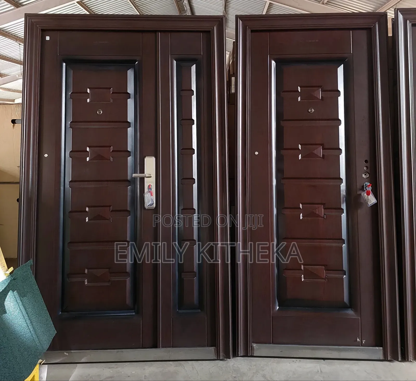 Security Steel Front Door.