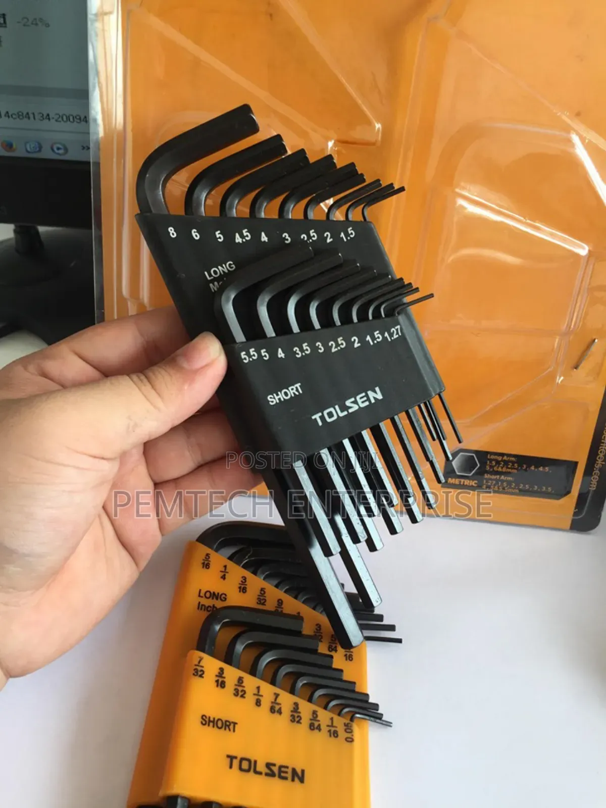 36pcs Hex Key Set