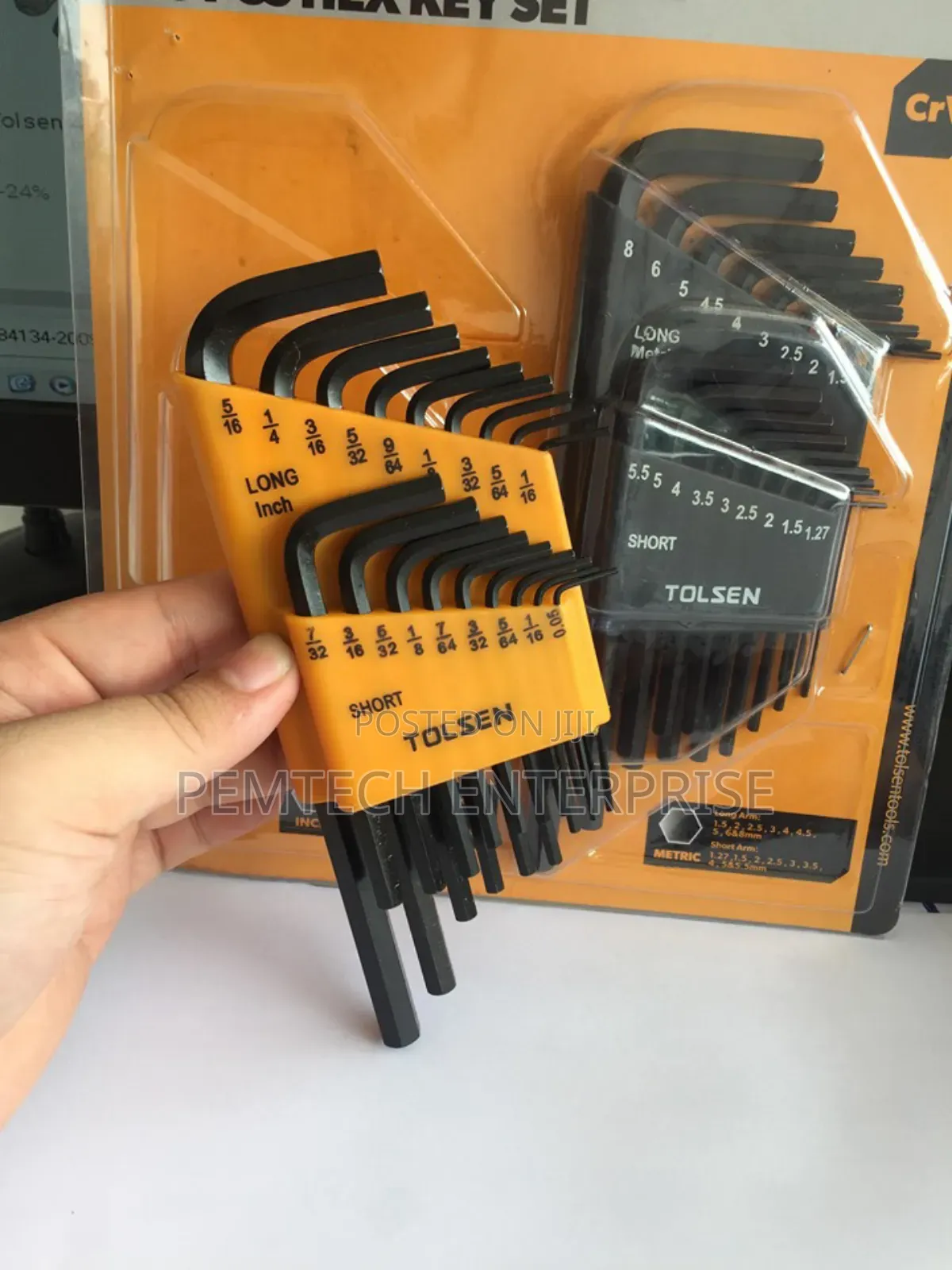 36pcs Hex Key Set