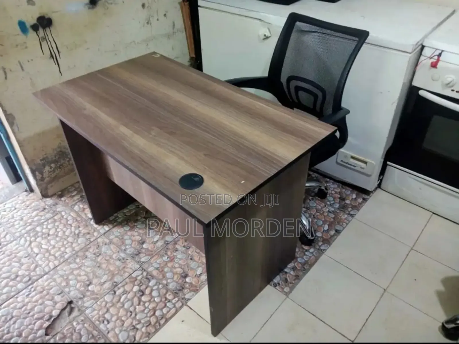 Office Study Table With Office Adjustable Chair