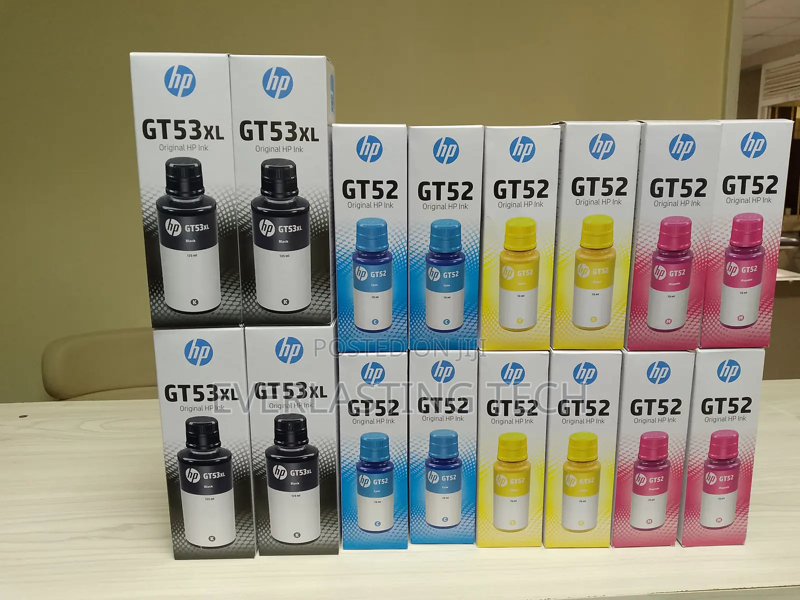 Hp Gt52 Original Ink