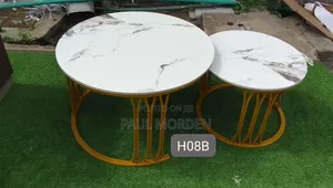 Marble Coffee Table Set