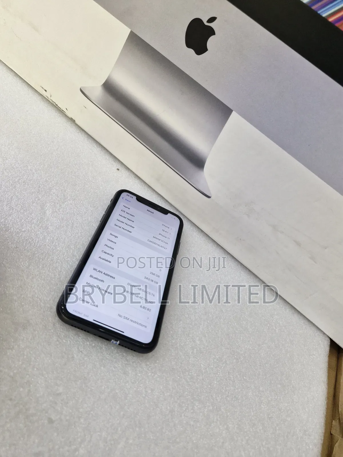 Apple iPhone 11 256 GB Black