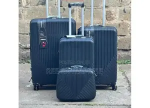 4 in 1 Unbreakble Laxurious Rubber Suitcase Travel Bag