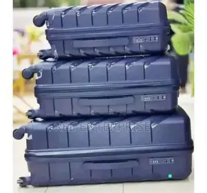 3 in 1 Unbreakble Laxurious Rubber Suitcase Travel Bag