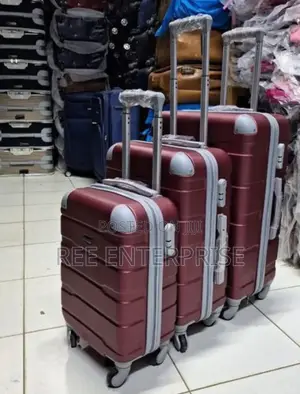 3 in 1 Fibre Laxurious Suitcase Briefcase Travel Bag