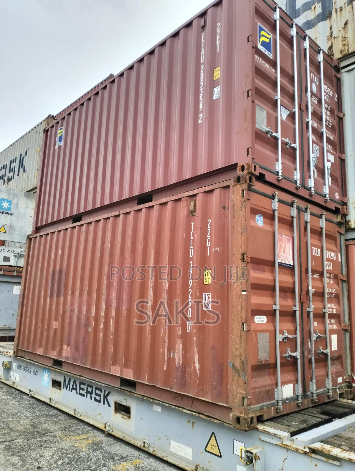 20ft Cargo/Shipping Containers