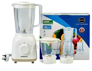 Food Processor Stainless Steel Glass Jar Blender 3 in 1